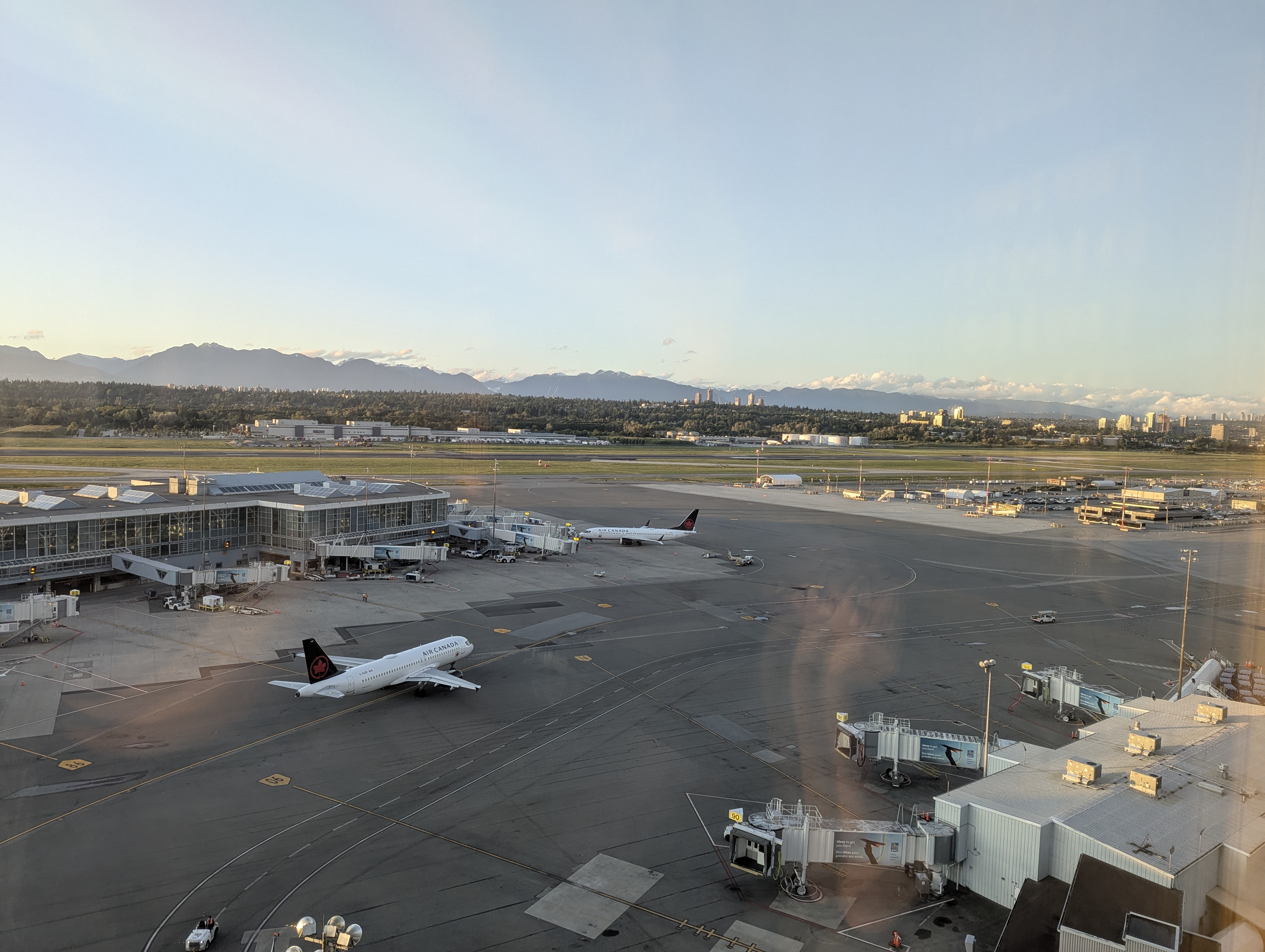 Birthday Trip to Canada, Flight Home, Vancouver, Denver